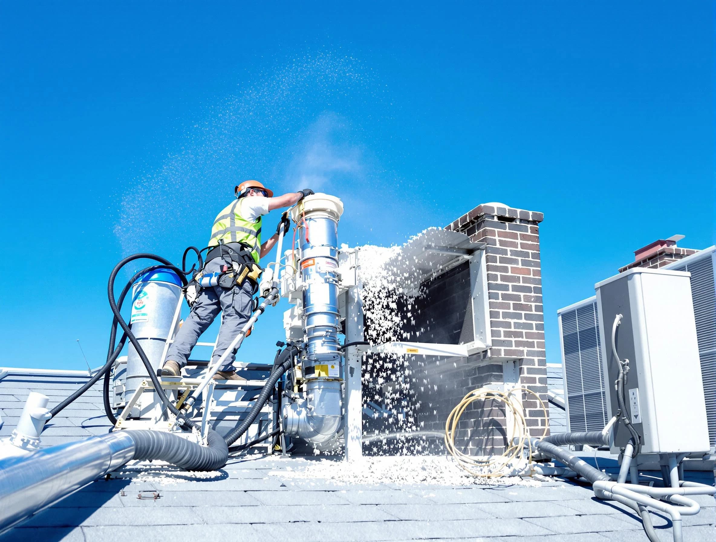 Expert roof dryer vent cleaning by North Versailles Dryer Vent Cleaning in North Versailles