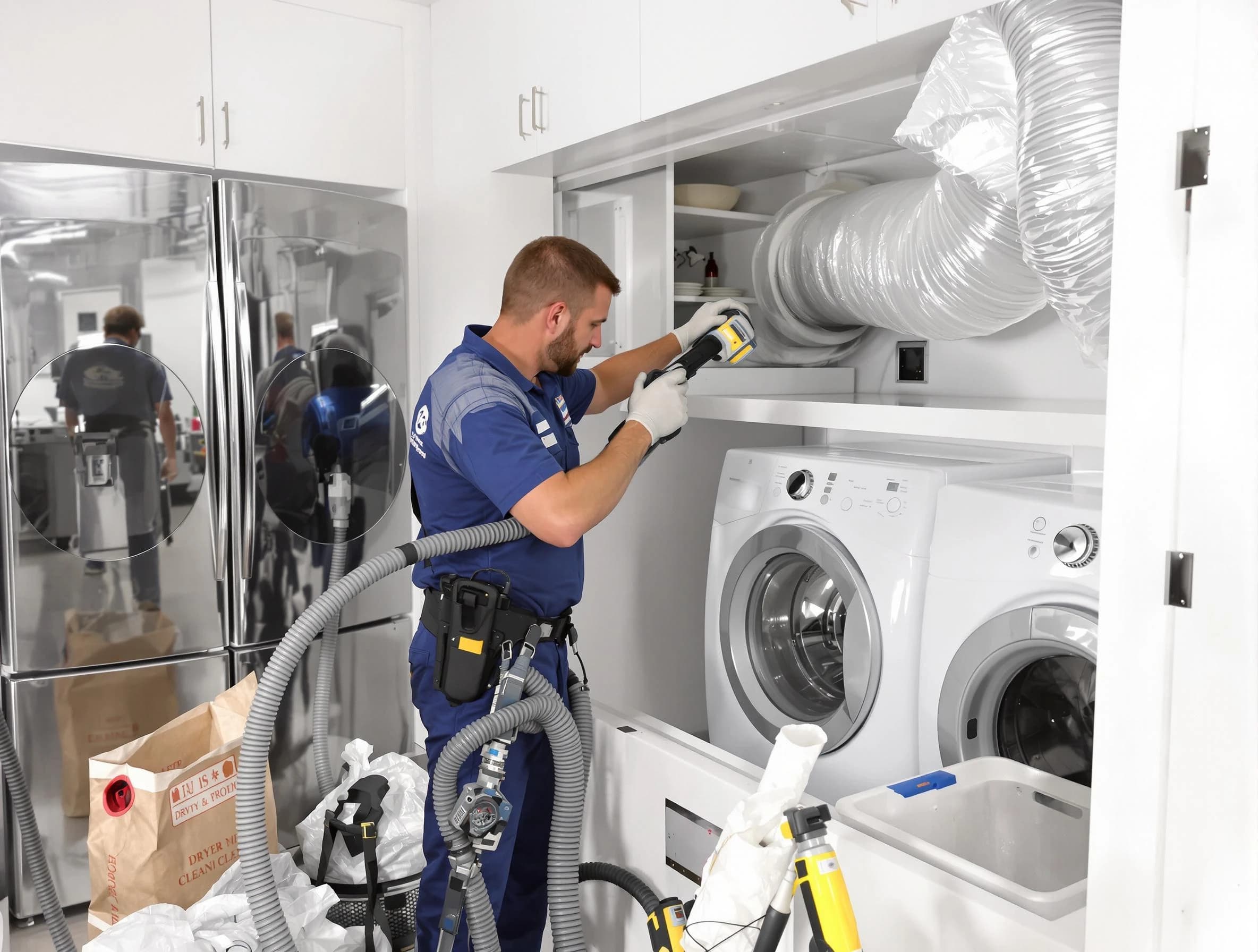 Professional duct cleaning by North Versailles Dryer Vent Cleaning in North Versailles