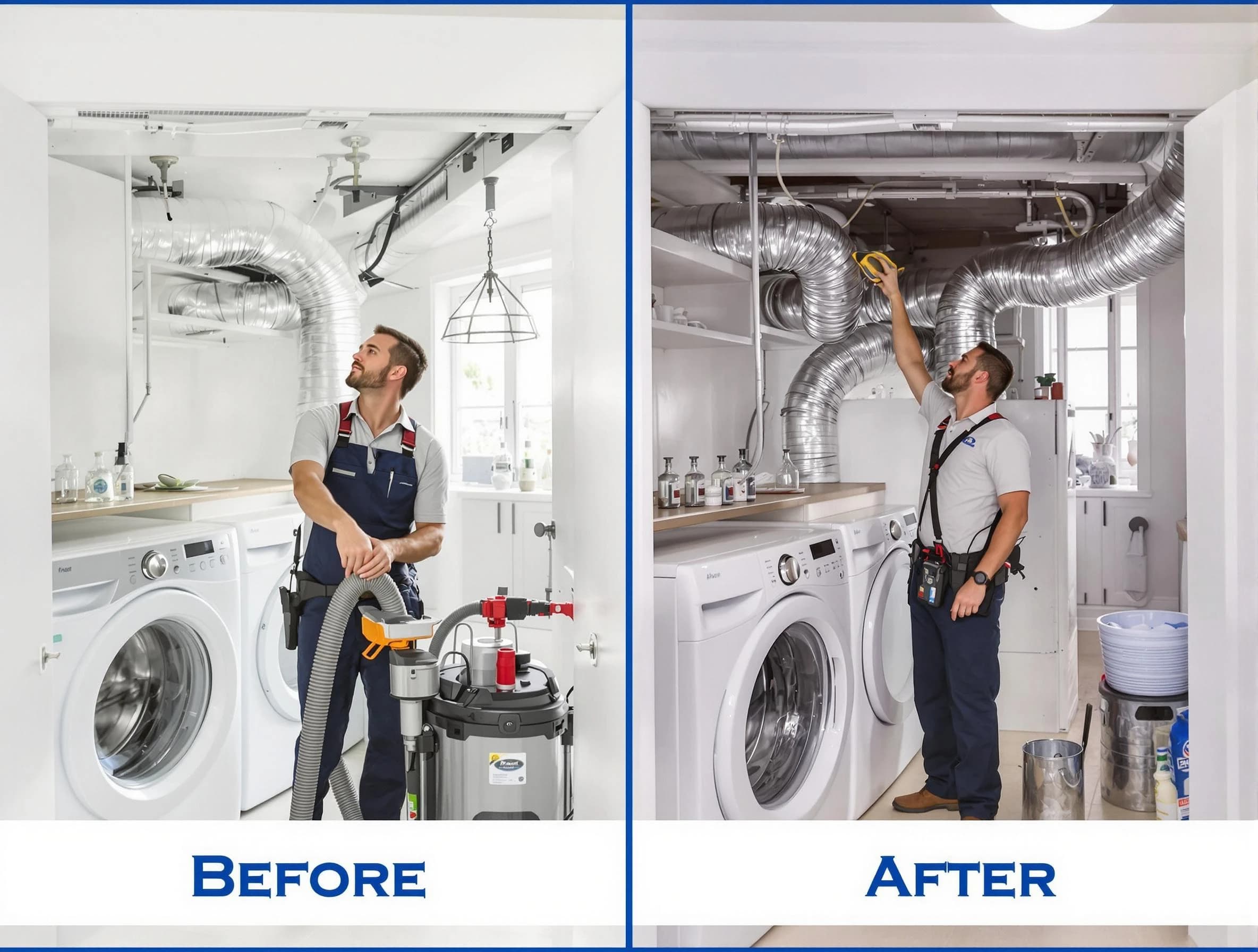 Expert gas dryer vent cleaning by North Versailles Dryer Vent Cleaning in North Versailles