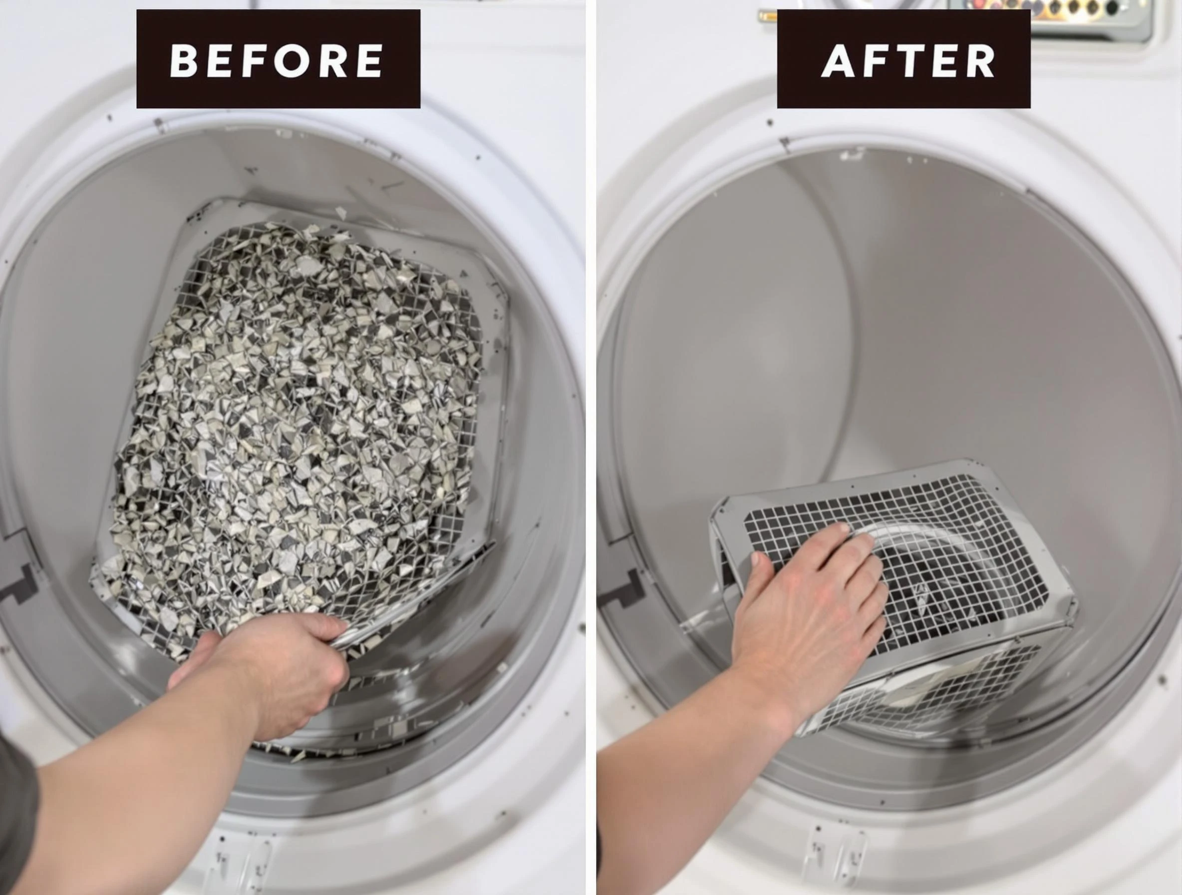 Professional lint trap cleaning by North Versailles Dryer Vent Cleaning in North Versailles