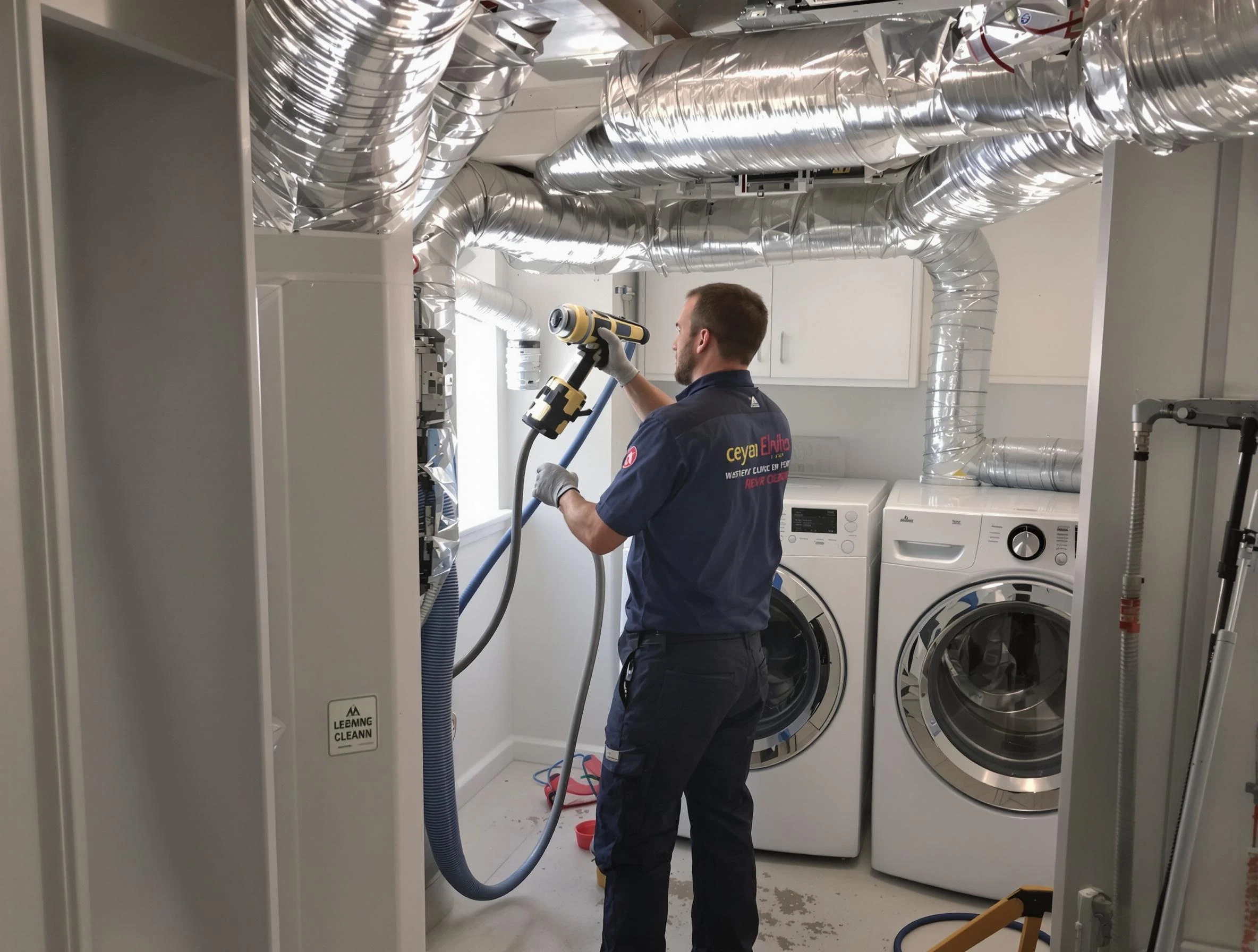 North Versailles Dryer Vent Cleaning specialist using advanced equipment for thorough duct cleaning in North Versailles