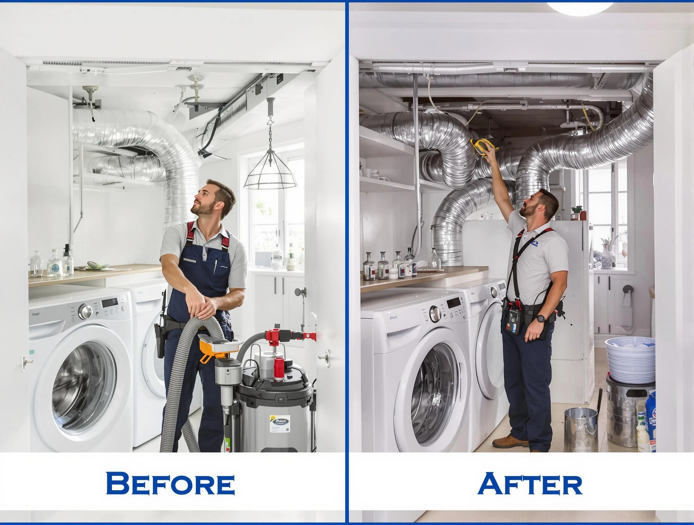 Expert gas dryer vent cleaning by North Versailles Dryer Vent Cleaning in North Versailles